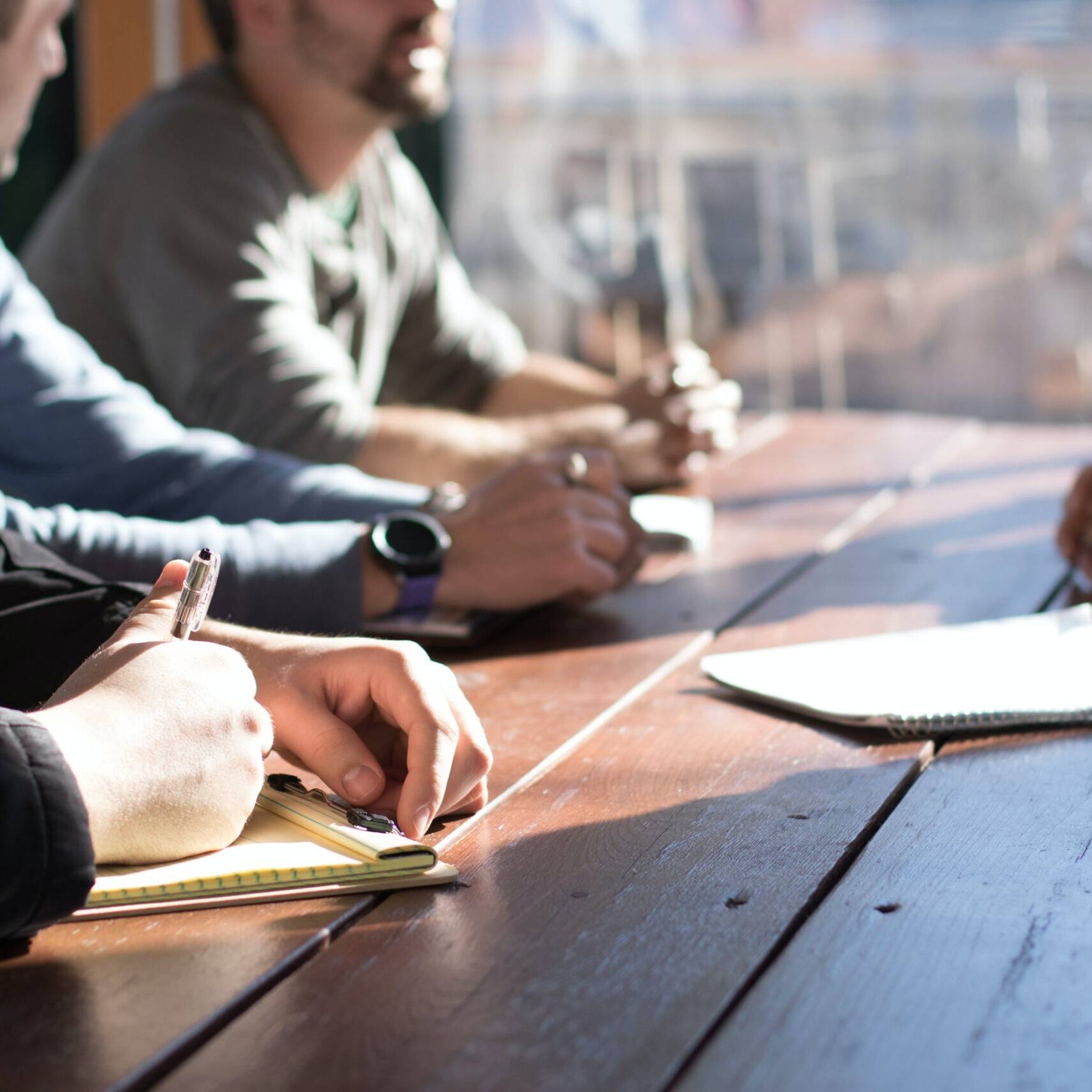 Designers around conference table